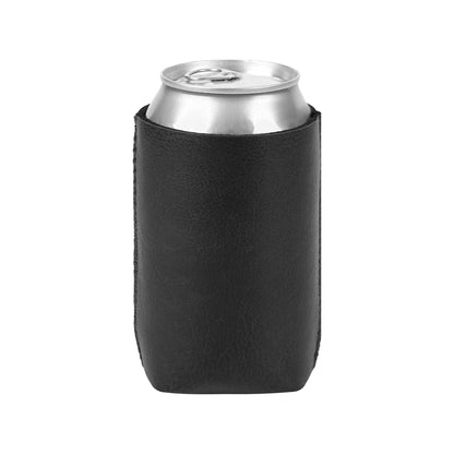 12oz PU Leather Can Cooler